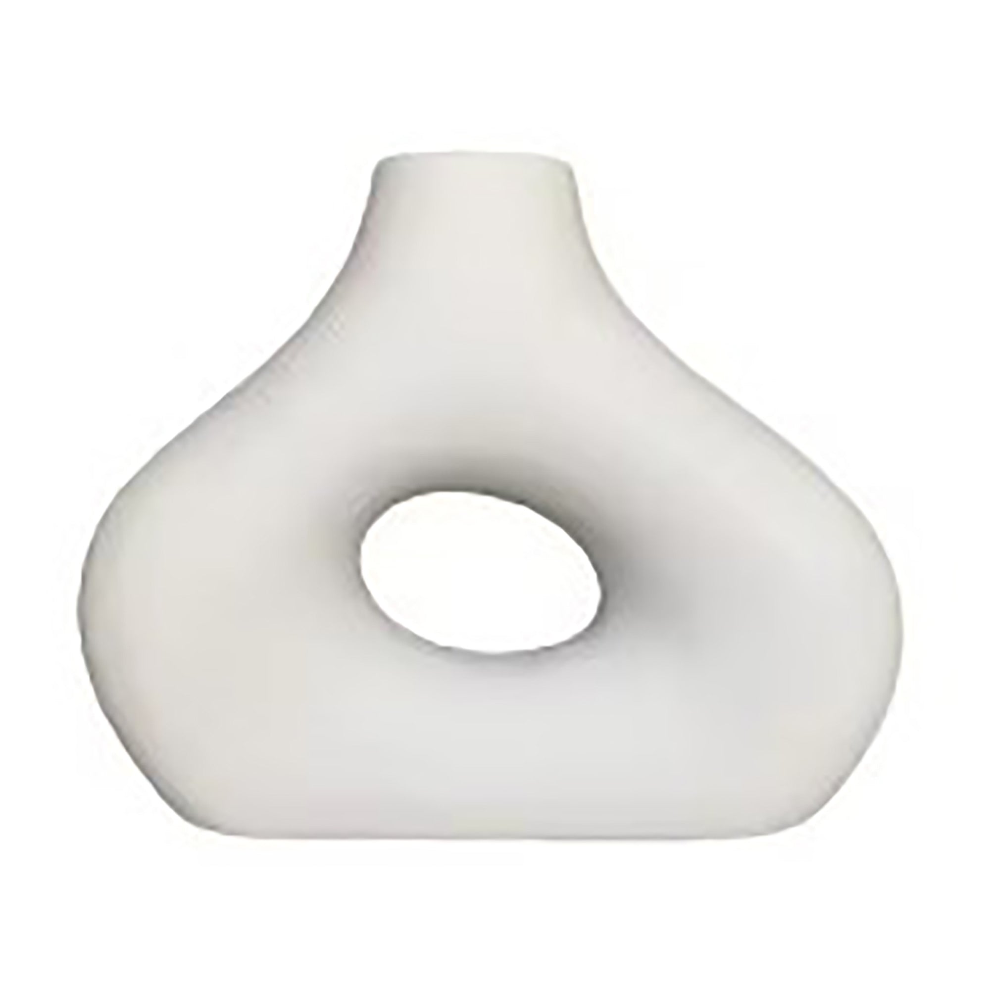 Vaso in Ceramica Bianco | Decoro Minimalista