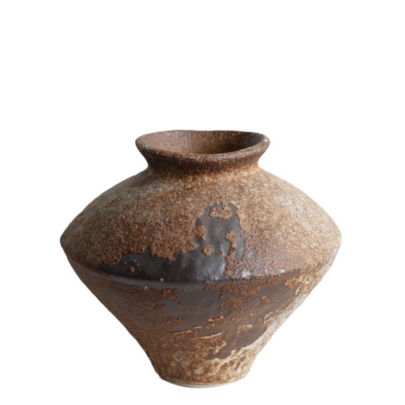 Vaso in Ceramica Wabi-Sabi | Decorazione Rustica Zen