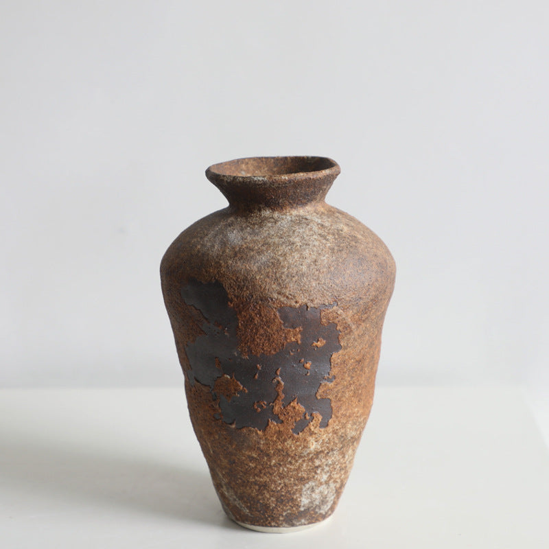 Vaso in Ceramica Wabi-Sabi | Decorazione Rustica Zen