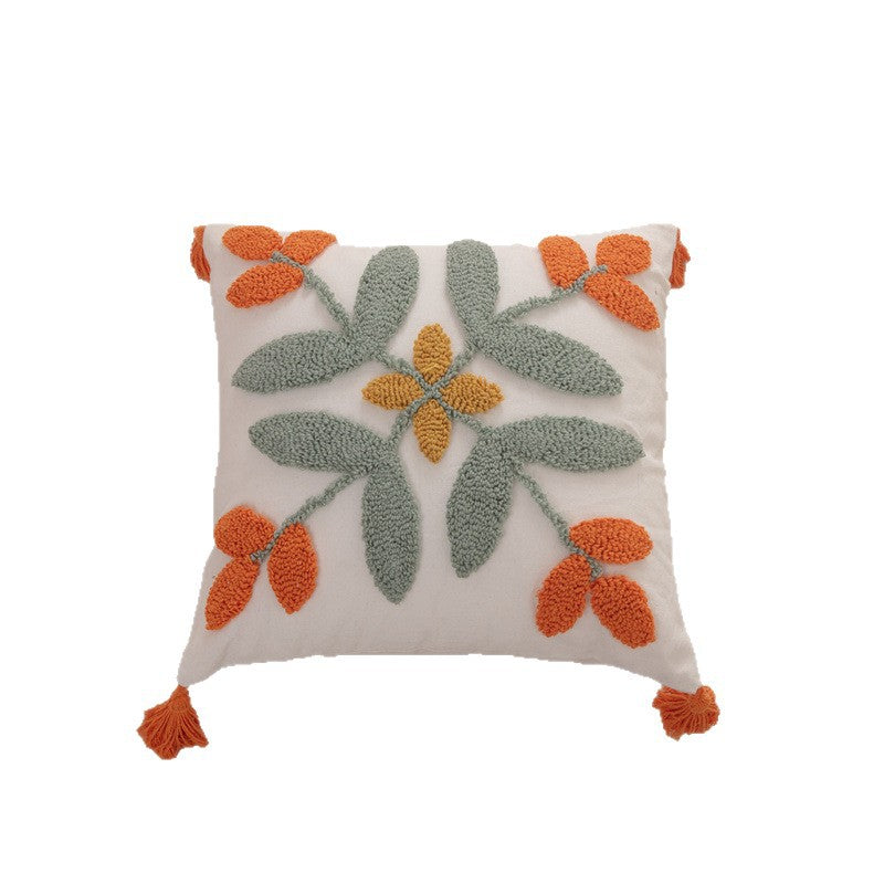 Cuscino Velvet Ricamato | Stile Bohemian Mediterraneo