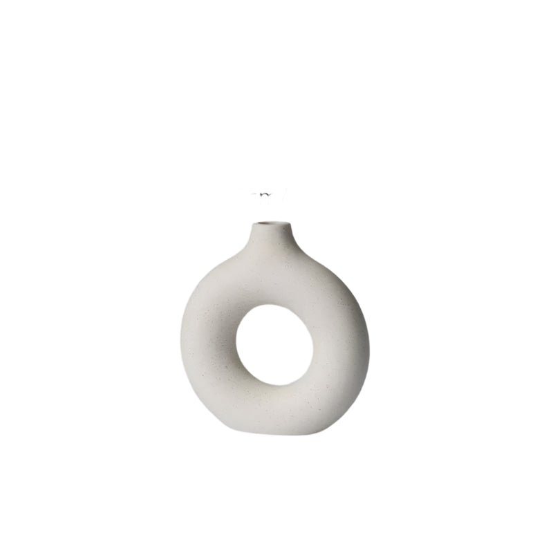 Vaso in Ceramica Traforata | Decoro Moderno