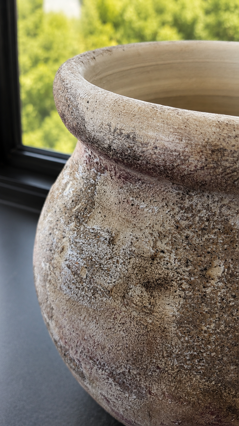 Terra patina no37 - Decorative Terracotta Vase