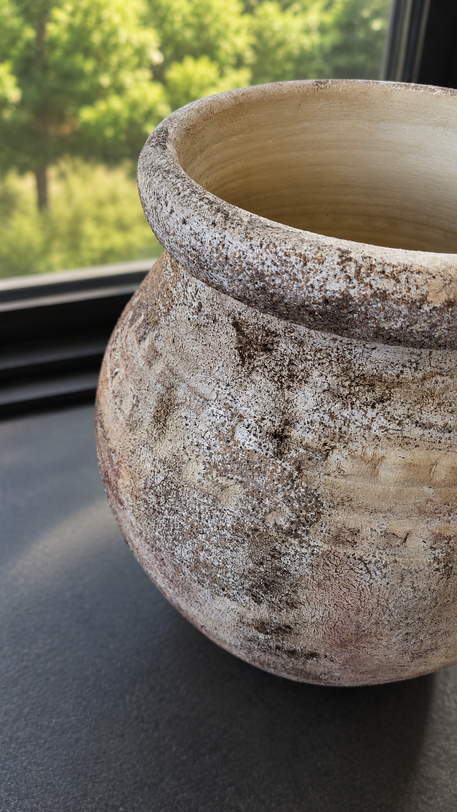 Terra patina no37 - Decorative Terracotta Vase