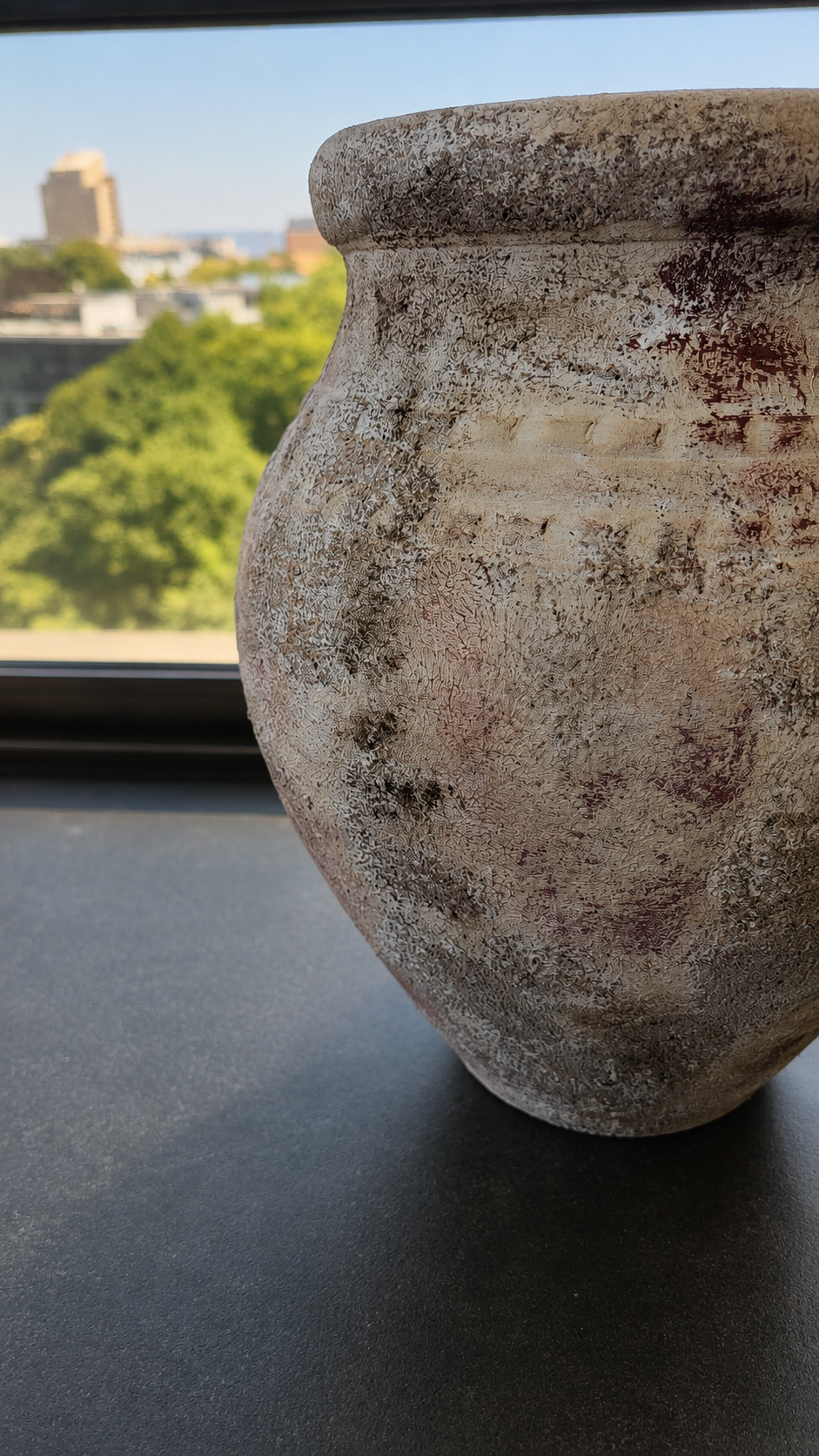 Terra patina no37 - Decorative Terracotta Vase