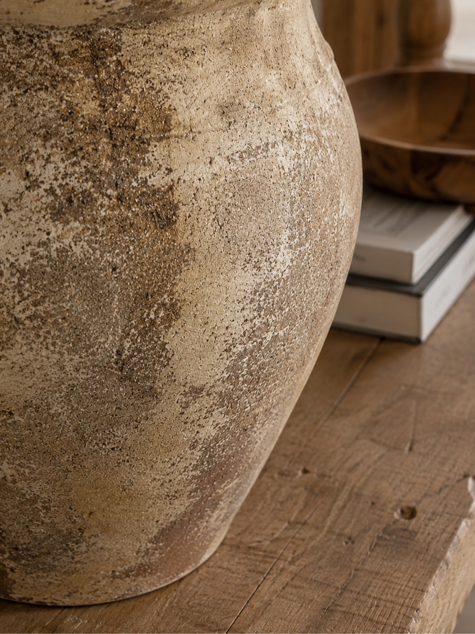 Terra patina no76 - Terracotta Decorative Vase
