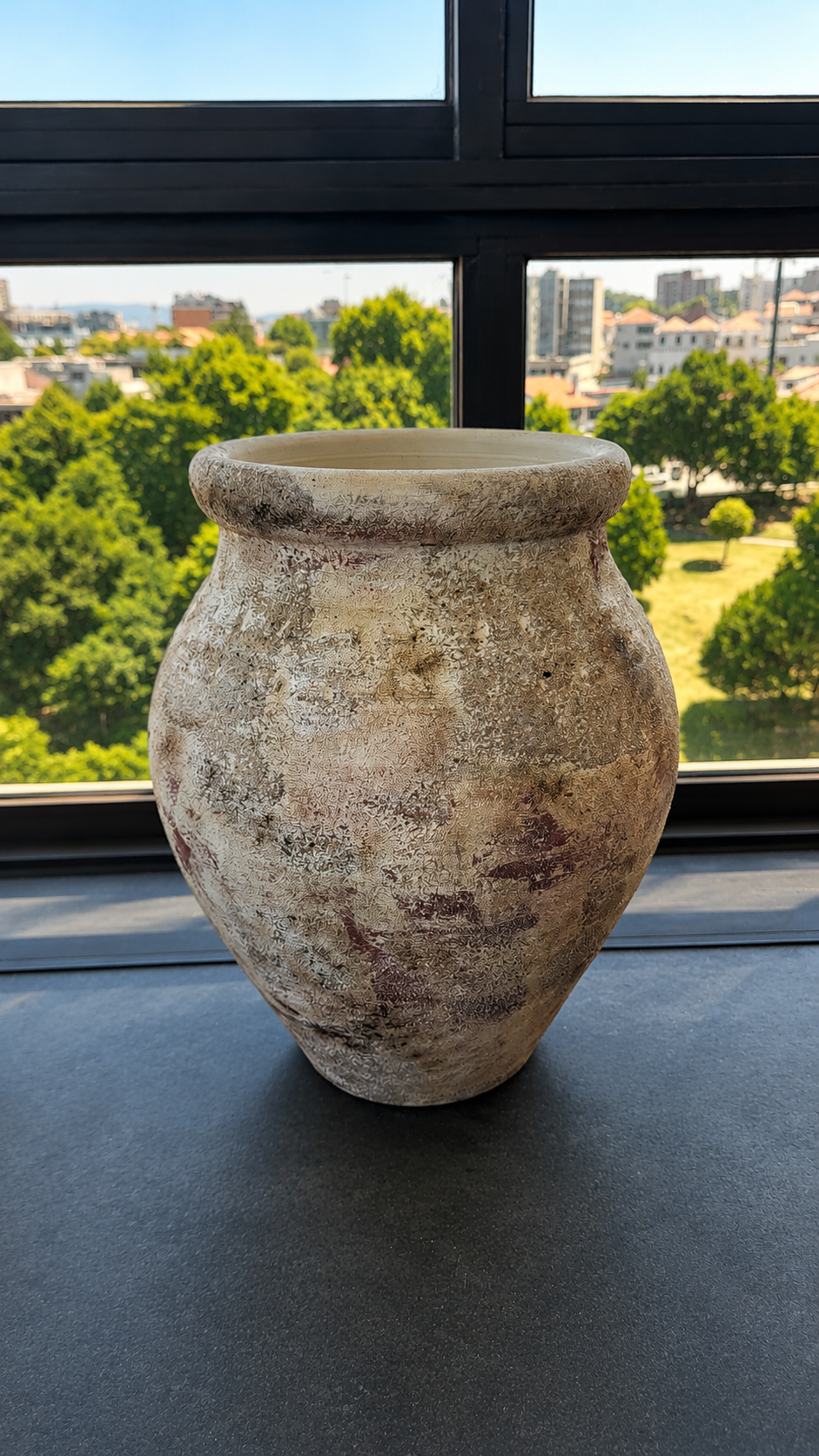 Terra patina no37 - Decorative Terracotta Vase